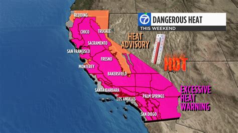 Excessive Heat Warning issued for inland portions of Bay Area this weekend